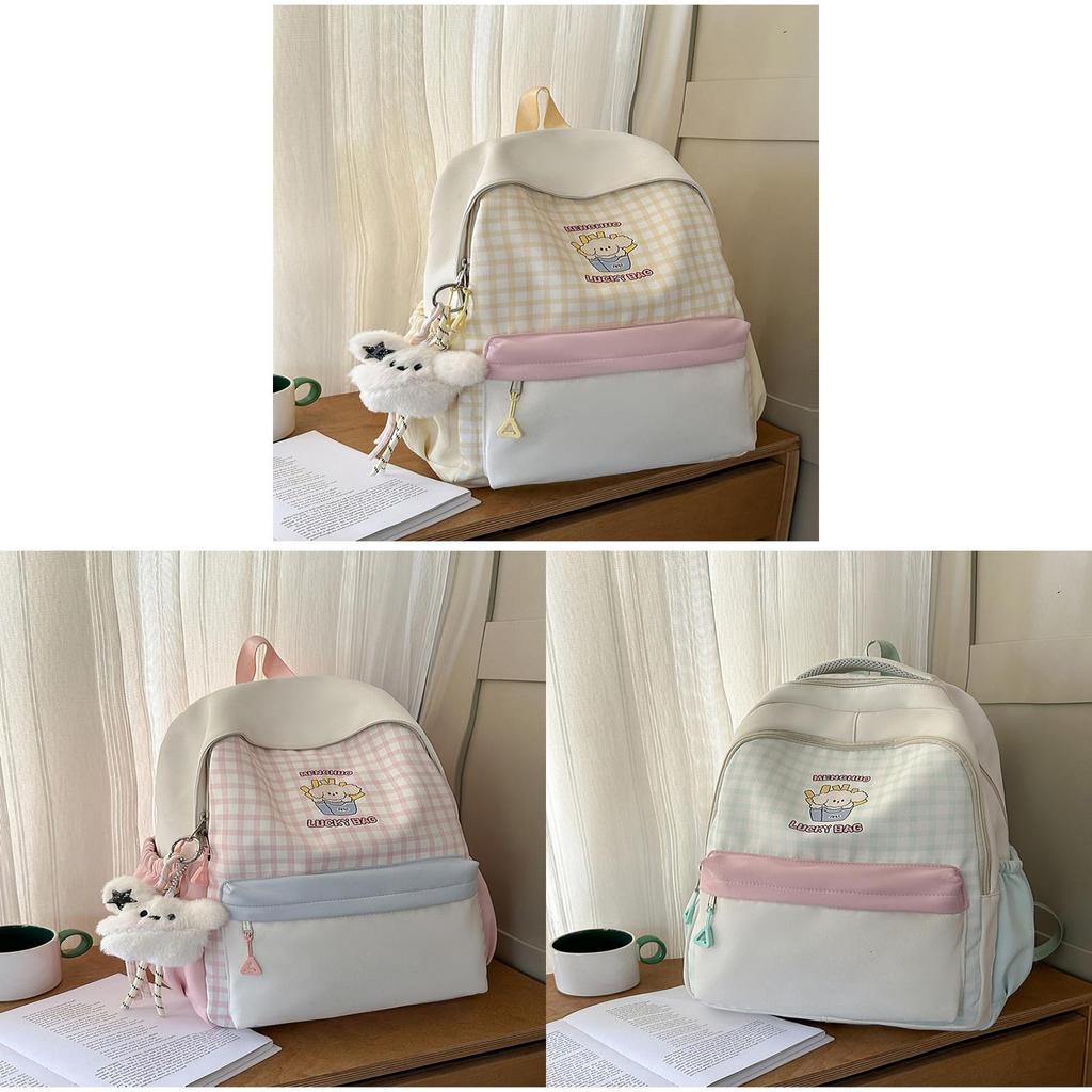 Girl Backpack With Water Resistant Fabric For School And College Use
