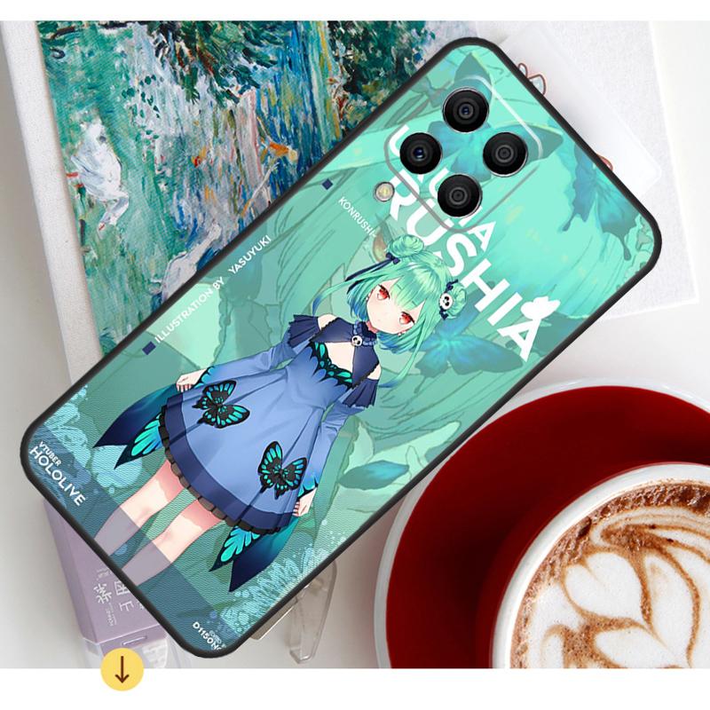 Uruha Rushia Hololive Girl Case For Samsung Galaxy M11 M14 M34 M54 M31 M13 M53 M51 M12 M32 M52 M16 M36 M56 M15 M35 M55