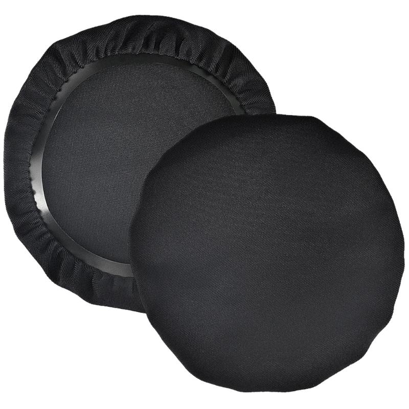 

Reusable Headphone Earpads Sweat Covers, Elastic Ear Cushion Headphone Protectors for Various Headphones Accessories small