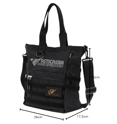 [Official] COSPA Mobile Suit Gundam: Witch of Mercury Asticasia Technical College Functional Tote Bag BLACK