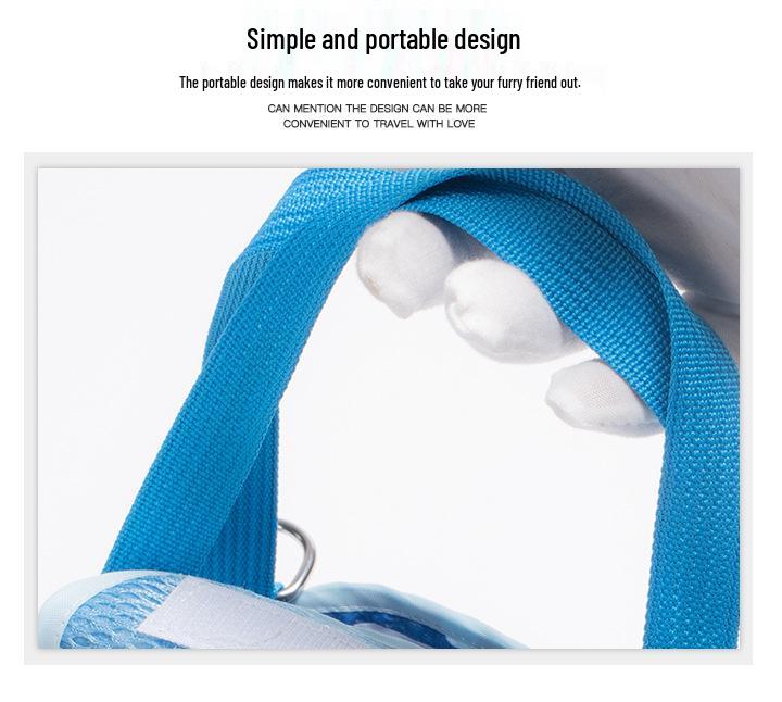 Teddy Dog Style Pet Travel Backpack: Four-Legged, Single Shoulder Crossbody Bag