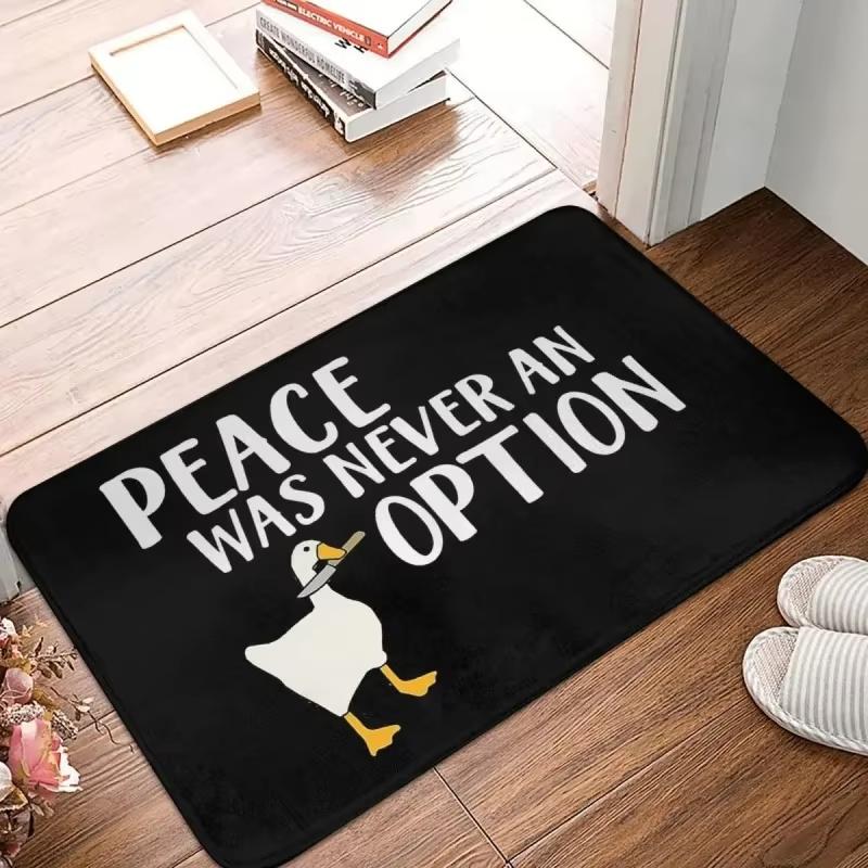 Creative Phrase Frog Welcome Doormat Stain-Resistant & Non-Slip Indoor/Outdoor Entrance Mat Kitchen Rug Home Decor