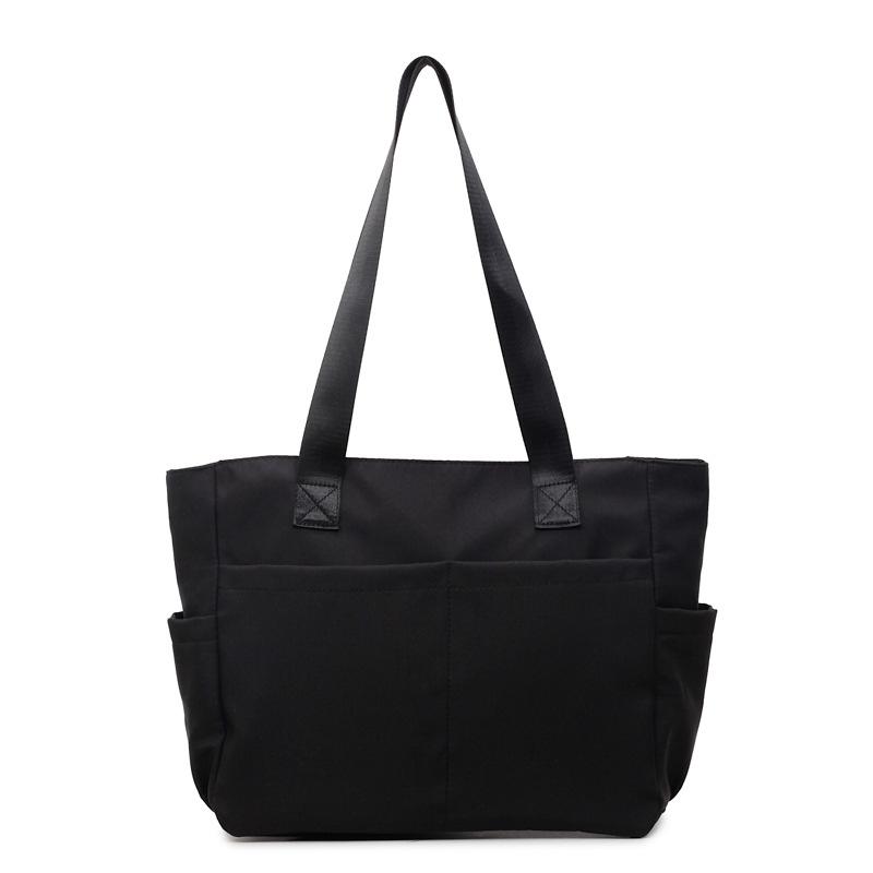 2025 New Cow Simple Fashion Lightweight Versatile Shoulder Bag Large Capacity Casual Waterproof Korean Version Trendy Handbag