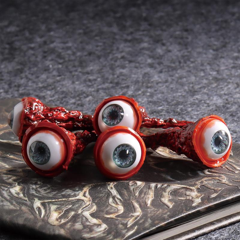 1-3pcs Decorative Role-playing Party Costumes Props Creative Halloween Atmosphere Rendering Eyeball Props Bloody Eyeball Props