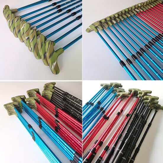 Golf Telescopic Putter Ergonomic Comfortable Grip Retractable Non-slip Adjustable Length Double-sided Club