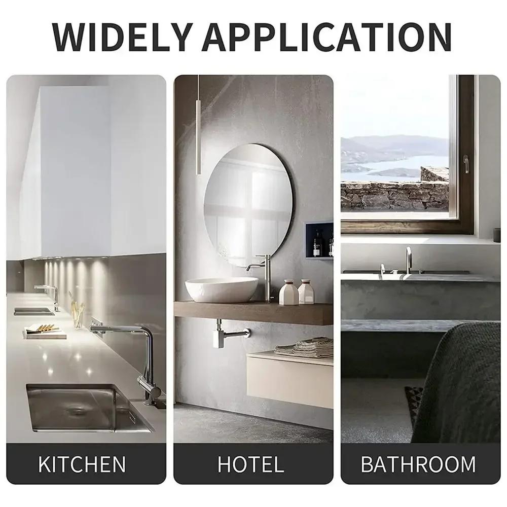 Sink Sink Base Decorative Panel Bathroom Faucet Escutcheon Plate Tap Cover Deck Plate Faucet Plate Hole Cover Faucet Deck Plate