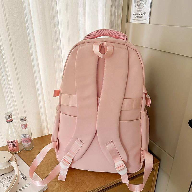 High Value, Fresh and Cute, Multi-pocket Backpack, Student Leisure, Simple and Large-capacity Backpack.
