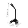 High-Definition Audio Wire Gaming Mic 360° Rotatable Recording Microphone  Studio Recording