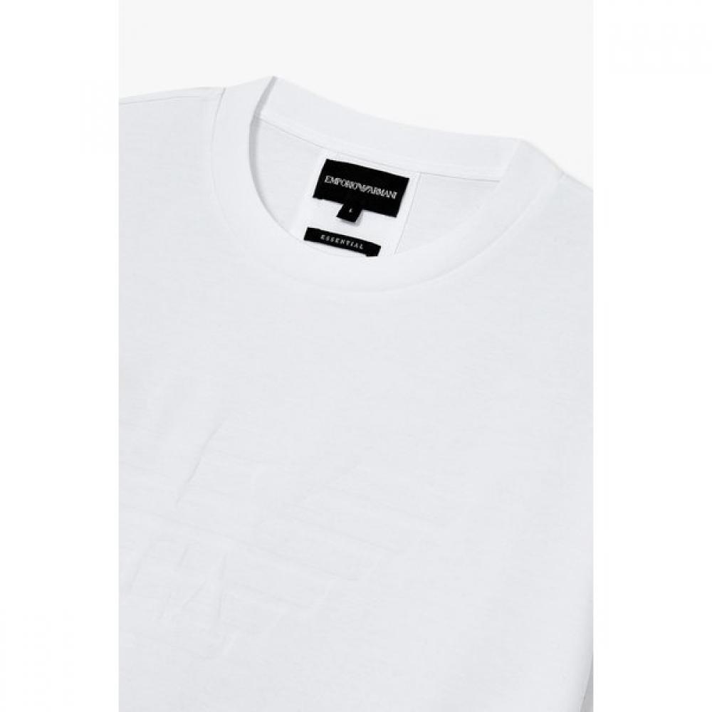 Emporio Armani Men S Logo Jacquard ShorT Sleeve T ShirT A515126005