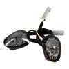 1 Pair Motorcycle Amber LED Turn Signal Light Indicator Lamp Flush Mount For Yamaha YZF R1 R6 R6S