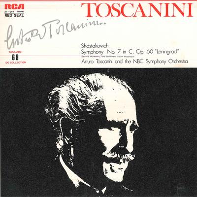 LP Record SHOSTAKOVICH, ARTURO TOSCANINI, NBC - Symphony No.7 In C, Op.60 "leningra AT1068 RCA Japan Classical Used
