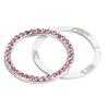 Arrive At the Car Model Durable Car Automatic Key To Start Switching Metal Diamond Decorative Rings