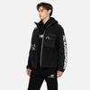 Evisu Multi-Pattern Printed Regular Fit Plush Zip Jacket Men Jacket Black 2EAGNM3JK5012XXPQ