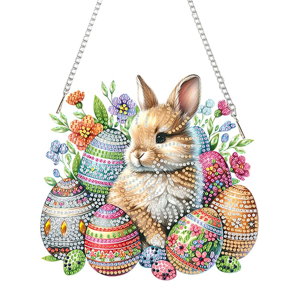 Easter Dinosaur Diamond Painting Desktop Decors Table Top Diamond Painting Ornament Kits 5D DIY Diamond Art Tabletop Decorations