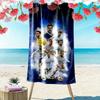 Tottenham Contingent Print Beach Towel, Large Soft Quick Dry Towel for Beach Camping Swimming