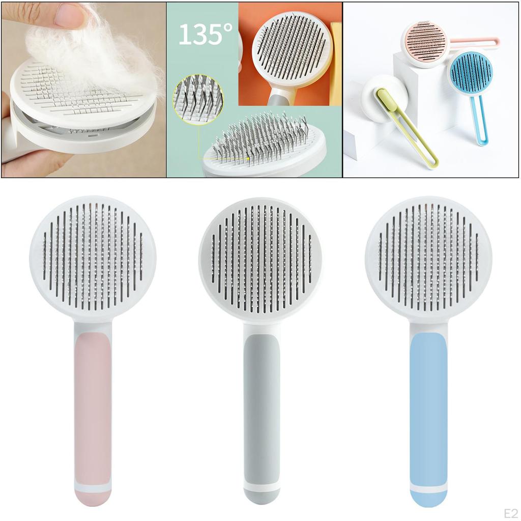 Brush,Slicker Pet Grooming Removal Comb,Self Cleaning Loose Hair Massage Tools,fors,s,Rabbits