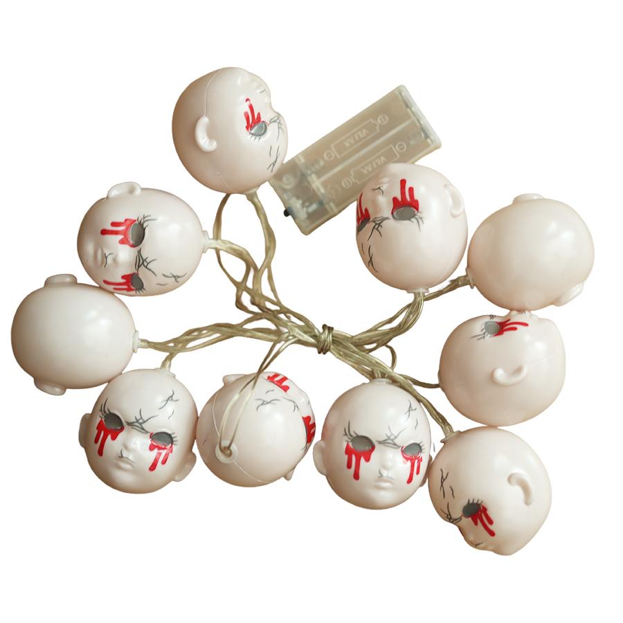 Top Selling LED Halloween Decoration Pumpkin Ghost Light String Decoration Decoration Pendant Ghost Festival Decoration