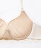 Thick Cups for a Soft Wire for a Lightweight Organic Cotton D65 [Peach John] [Skin-friendly Cotton, Well-shaped Bust, Feel] Bra, Black,