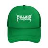 Baseball Caps Falling In Reverse Skull Heavy Metal Mesh Hats Outdoor Adjustable Adult Hats