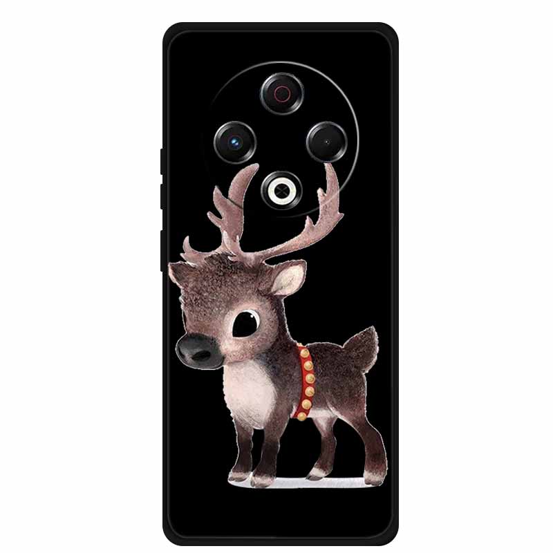Coque For Tecno Spark 30 4G Case 6.78" Cartoon Cat Black Silicone Soft Back Cover Case For Tecno Spark 30 Case Spark30 Funda Bag