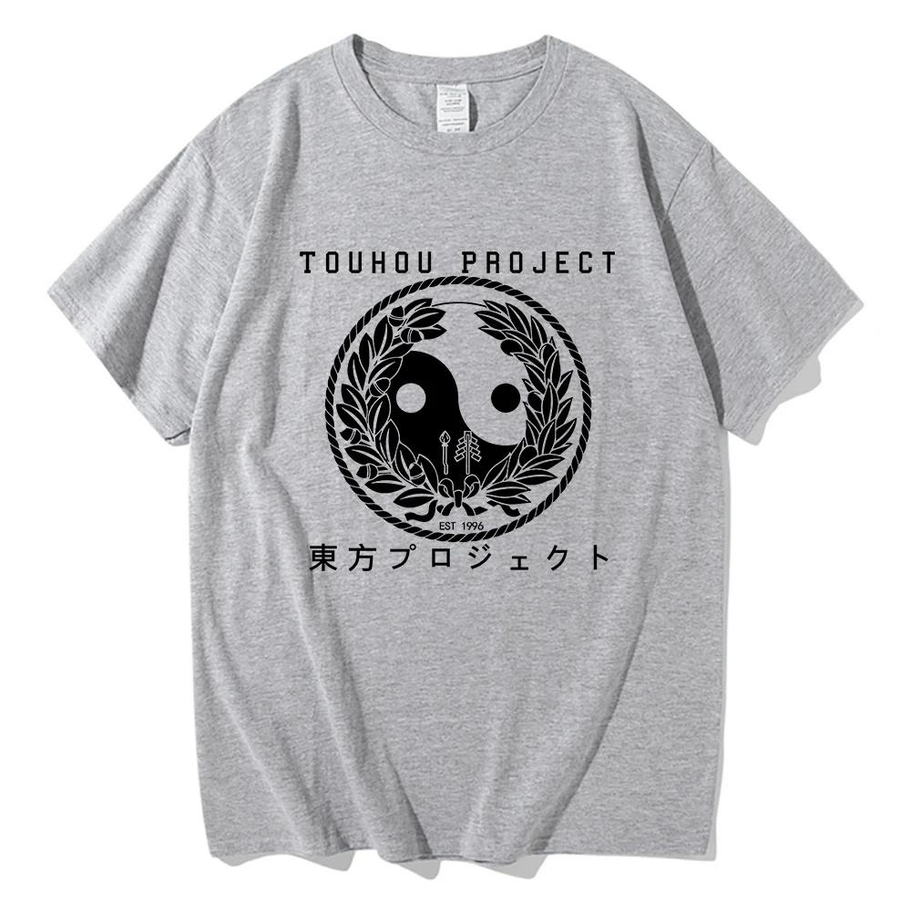 Anime TouHou Project Welcome Hell Tshirt 2025 women Clothing Harajuku Clothes Summer Tops Unisex Graphic T Shirts