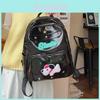 Cute Retro Small Dog Backpack For Student Travel Ins Style Sweet And Spicy Girl Pu Bag
