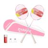 Badminton Lightweight Carbon Fiber Badminton 2 Badminton 2 Badminton and 1 Bag Suitable for Outdoor Activities and Family Set Rackets, Rackets,