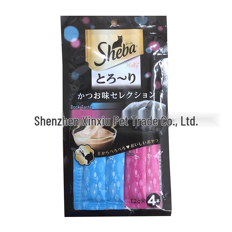 

Sheba Cat Мягкое лакомство для кошек: 12г*4 стика - Влажный корм для взрослых кошек и котят