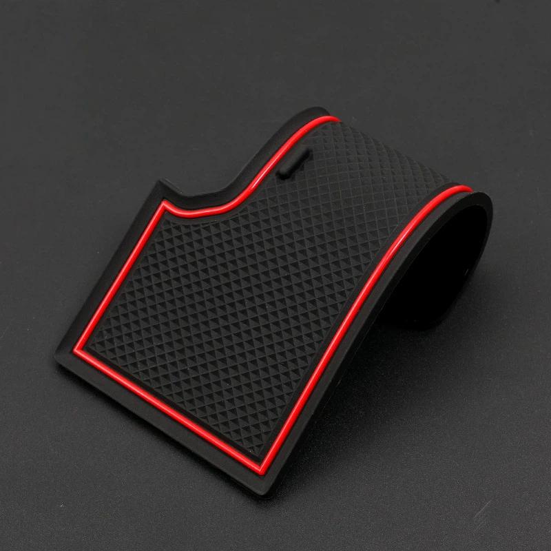 For 2025 of Volkswagen Tiguau Door Sill Mats Car Interior Modification Water Cup Storage Box Anti-slip Mat Decorative Acces
