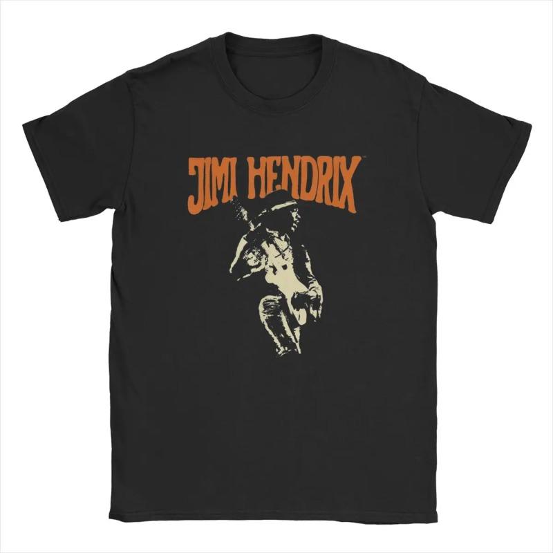 

Jimi Hendrix 2026 Bestseller Men s 100%Cotton Y2k Rock Album Graphic Hawaiian Luxury Hiphop Style Shirt Summer Tshirt S