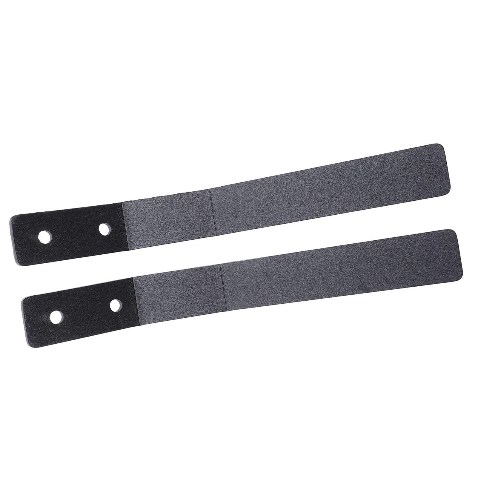 Support Mural Crâne Européen, Support Mural en Acier au Carbone Présentoir Crâne avec Design Caché pour Crânes d'Animaux de Grande Taille Cerf Vache Comprend 2 Supports 4 Vis 4 Cheville