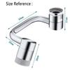 1080° Anti-Splash Rotating Faucet Extension Sprayer