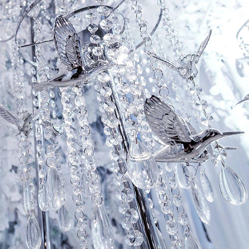 Delicate Octagonal DIY Crystal Bead Garland Wedding Decoration Pendant Curtain