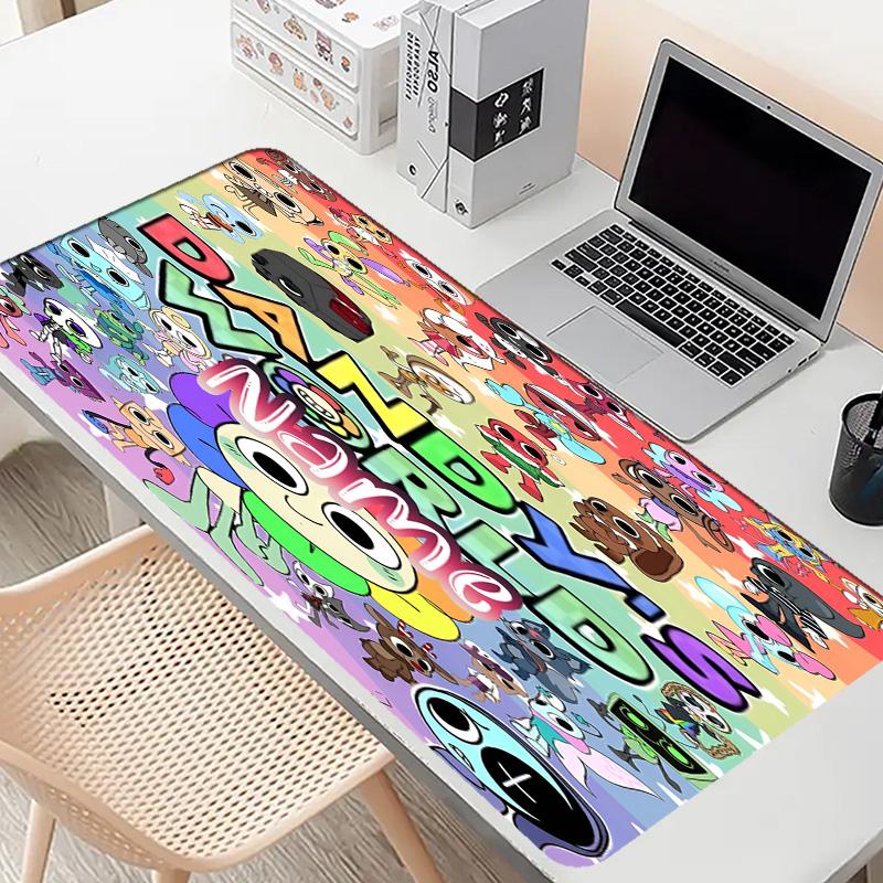 Kişiye Özel İsimli Dandy'nin Dünya Desenli Mouse Pad, Dizüstü Bilgisayar Masa Matı, Ev İçin Dekoratif Masa Matı Klavye Altlığı Hediye