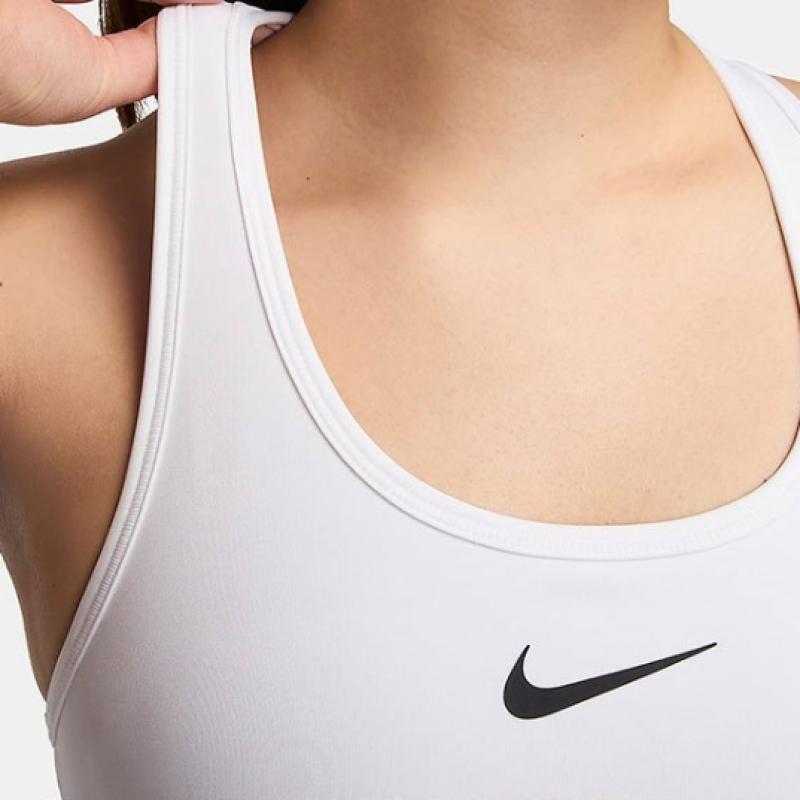 Nike Sportovní podprsenka dámská SwooSh střední podpora prodloužená Fn2729 100 S2402
