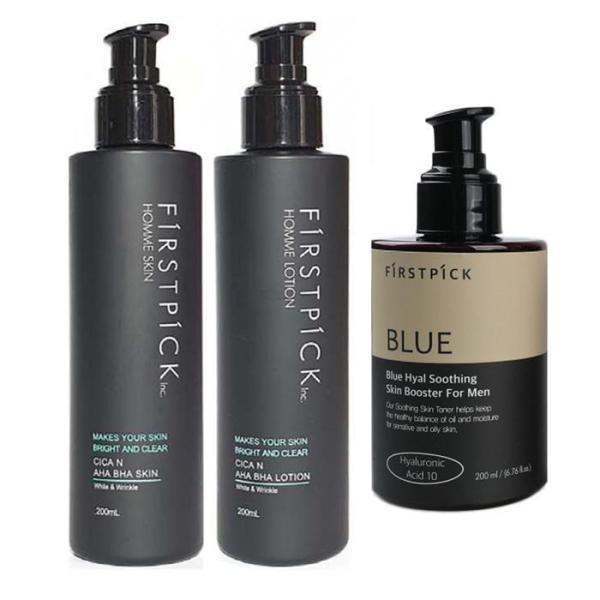 

[JHQRIR5U_4B] Men s Cosmetics Skin Booster Skin Lotion Perfume Blue (24198525) Cica Skin Lotion Blue FREE