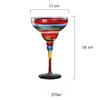 Handmade Colored Drawing Cocktail Cup Europe Goblet Cup Champagne Cup Wine Glasses Bar Party Home Drink Ware Wedding Gifts