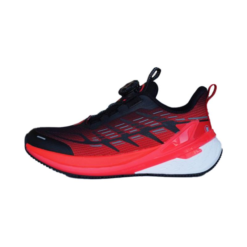Anta Kids PU Hailang 3.0 Running Series Versatile Comfortable Fashionable Kids Running Shoes Kids Running Shoes Black Hot-Red 312515528R-2
