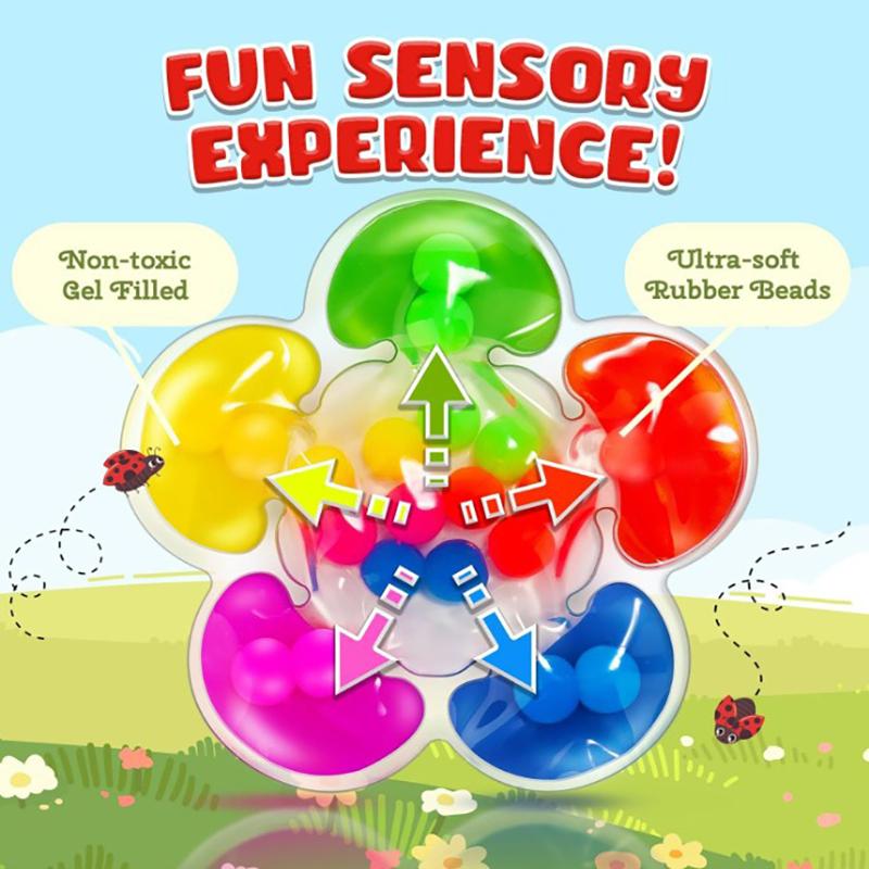 Color Sorting Sensory Toys For Toddlers 3-5 Preschool Learning Activities Travel Toy Montessori Autism Quiet Fidget Toys