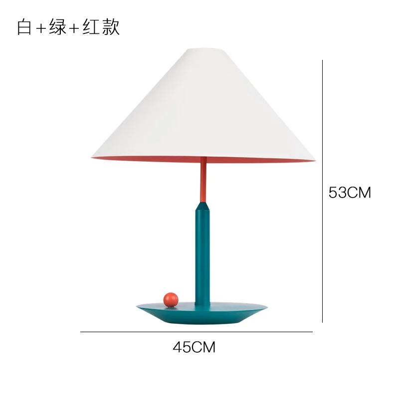 

Светодиодная настольная лампа Nordic AC 90 В до 260 В в форме ведра, креативные настольные лампы для современной спальни, прикроватная лампа для чтения, украшение стола