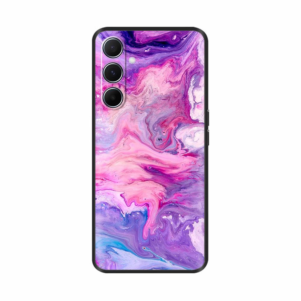 For Samsung Galaxy A26 5G Case Luxury Soft Black Silicone Bumper Phone Bags for Samsung A26 5G Cases Back Cover Coque Funda Capa