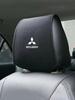 Autokopfstützenbezug Sitzkopfkissen Nackenabdeckungen für Mitsubishi Lancer Asx Outlander Colt Pajero L200 Galant Space Star Zubehör