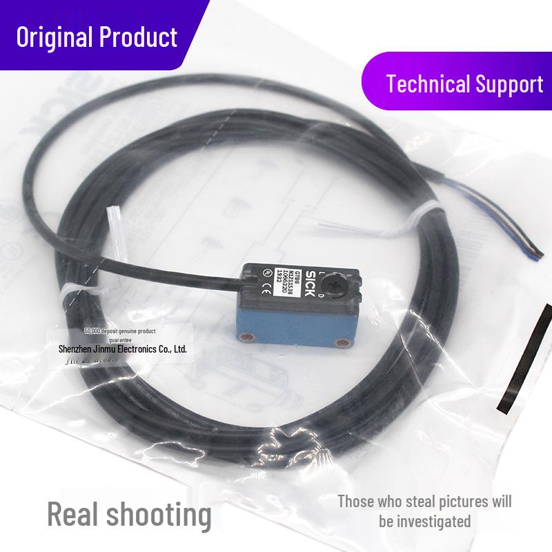 GTB6-N1211S38 Photoelectric Sensor, Diffuse Reflection, NPN, with Background Suppression