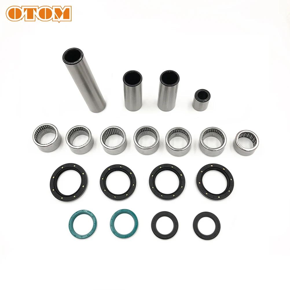 OTOM Motorcycle Shock Triangle Lever Linkage Arm Bearing Seal Bushing Repair Kit For KEWS K16 K18 ZONGSHEN NC250 NC450 Off-road