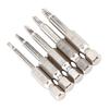 5 Pcs 1/4 Inch Hex Shank Magnetic Triangle Screwdriver Bits Set  Screwdriver Repair Tool