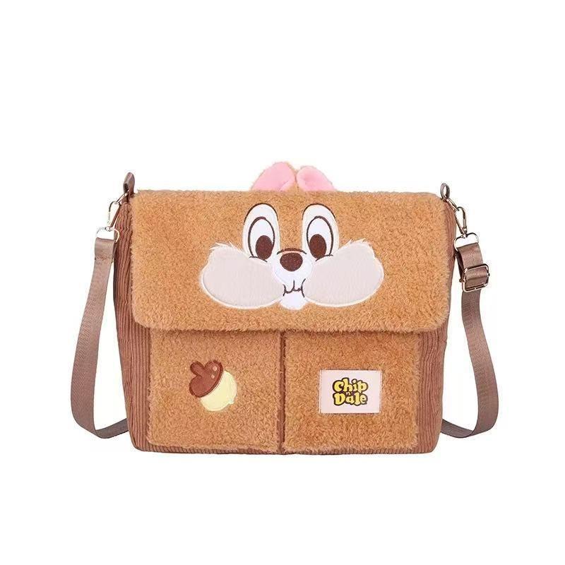Zootopia Nick Judy And Lotso Chip Plush Shoulder Crossbody Bag For Teen