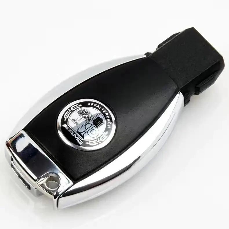 

Car Sticker Key Shell Car Emblem for Mercedes Benz AMG Maybach Apple Tree B M Fob Logo Styling Accessory for W205 X156 X253 Etc