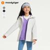 Moodytiger Kids' 3-in-1 Fleece Lined Windproof Hooded Winter Jacket