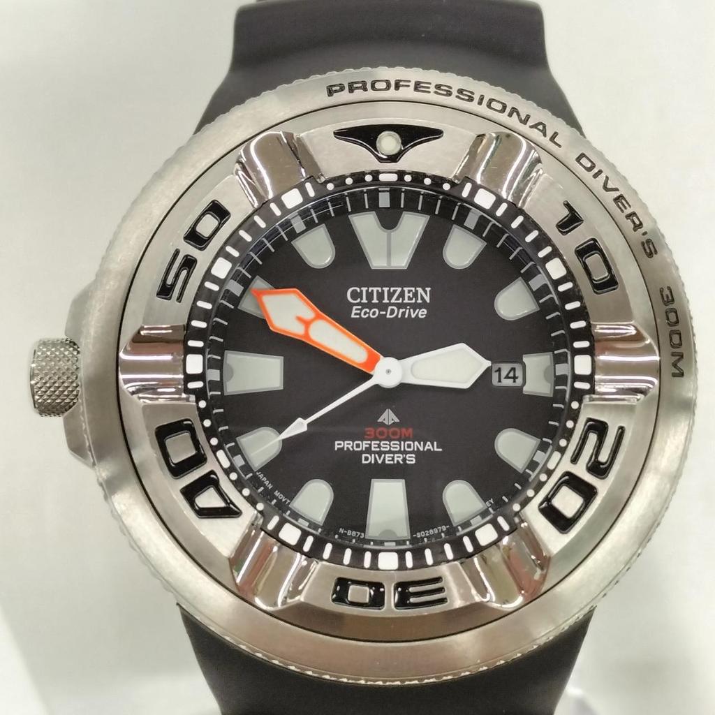 Used CITIZEN B873-S057892 PROMASTER PROFESSIONAL DIVERS