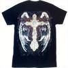 E Girl Gothic Mall Goth Short Sleeve TShirt Unisex Fashion Y2KCyber Grunge Cross Wing Print Short Sleeve Vintage Harajuku